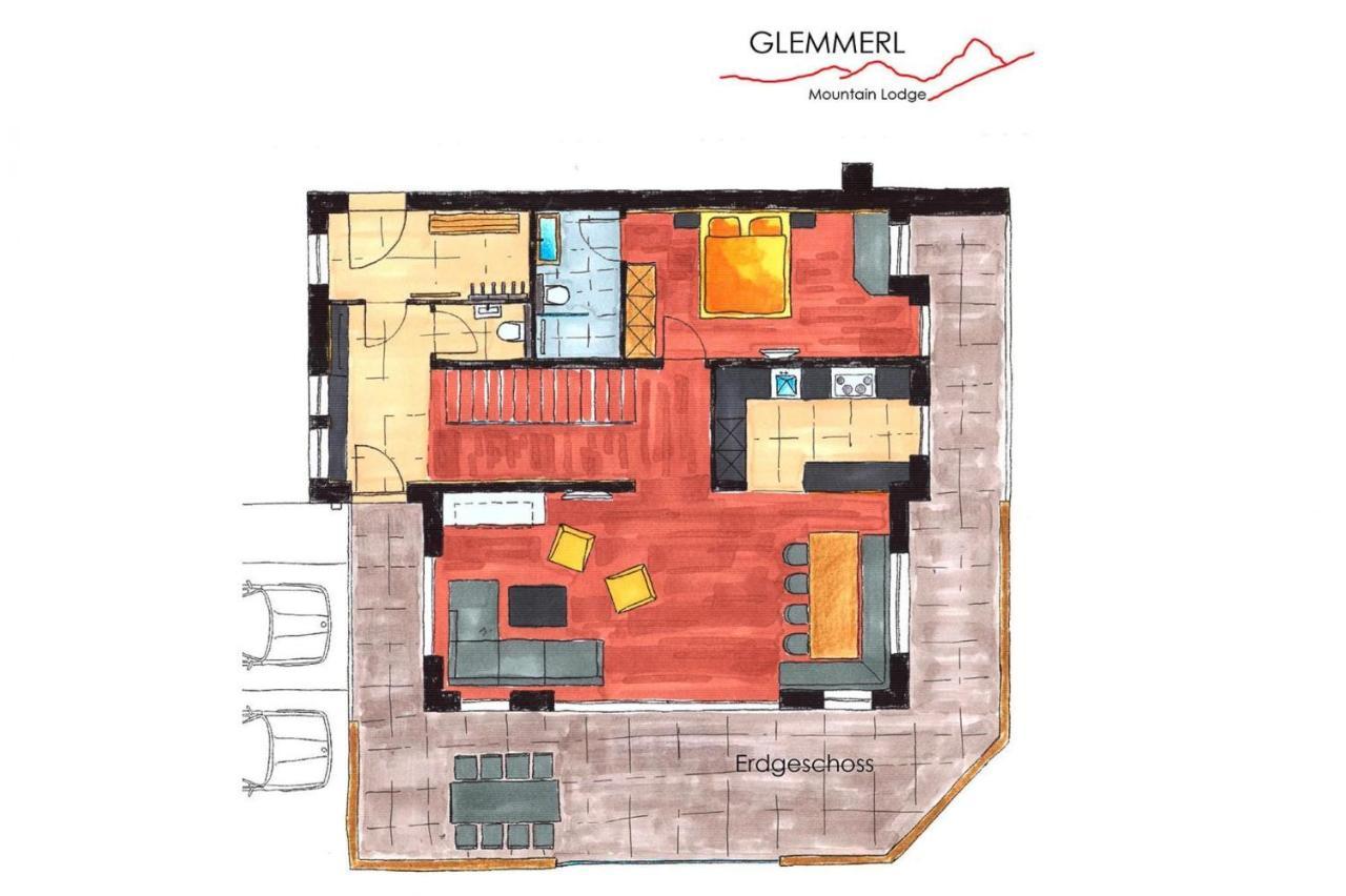 Chalet Glemmerl Mountain Lodge, Saalbach Ngoại thất bức ảnh